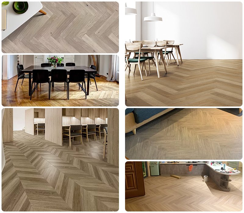 Herringbone SPC Flooring