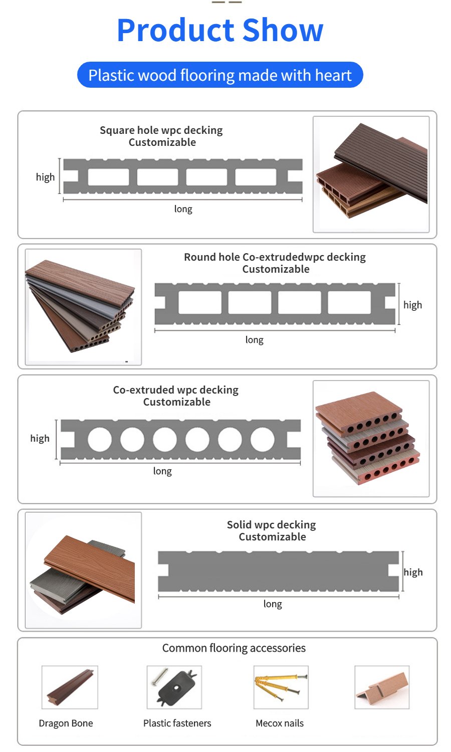 coextruded flooring products