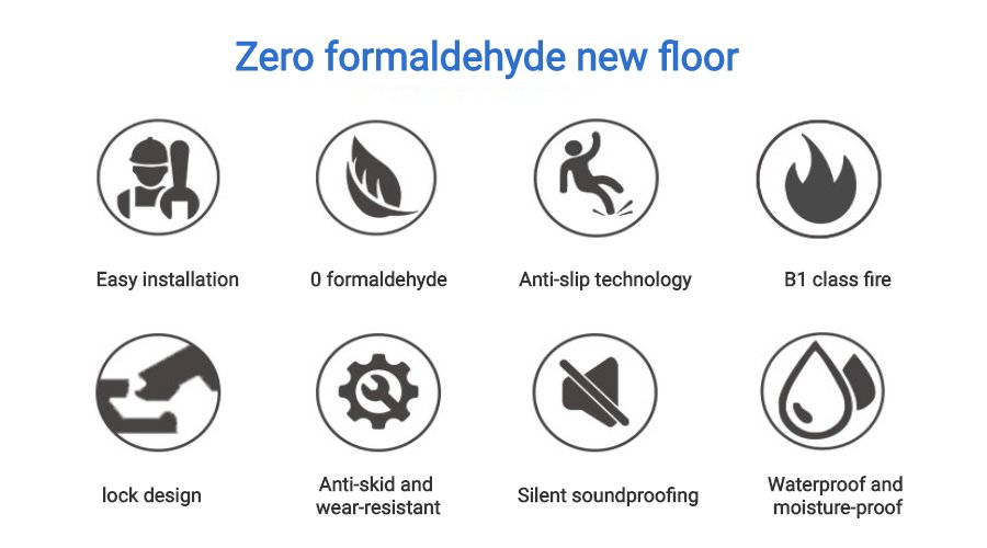 Zero formaldehyde new floor